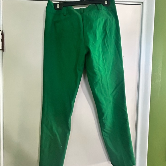 Green High-Waisted Trousers - Picture 4 of 5